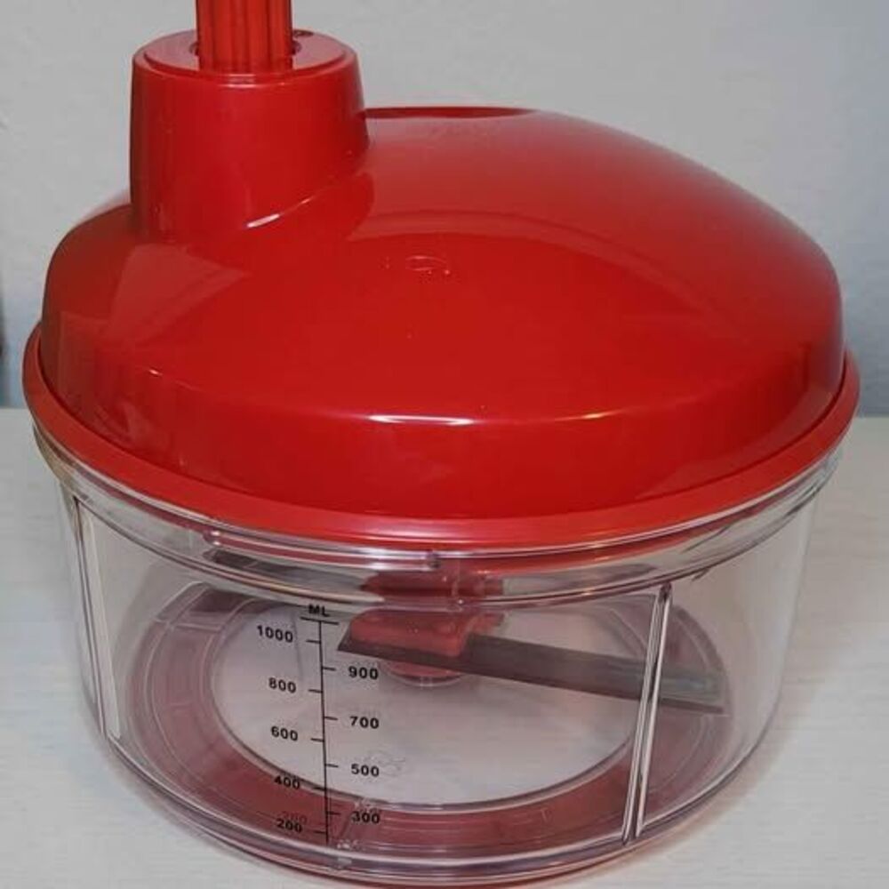 NEW Tupperware Quick Chef - Red - Picture 3 of 10